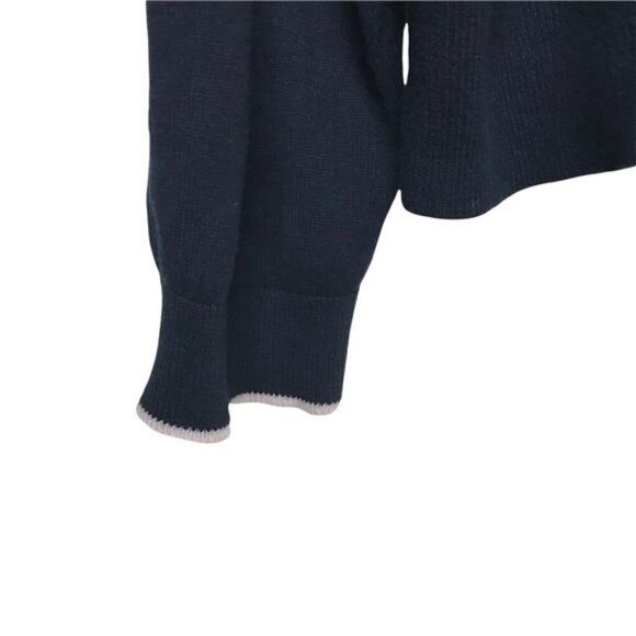 AlexaChung Blue Planet Intarsia Crew Neck Saturn Sweater - Picture 9 of 14